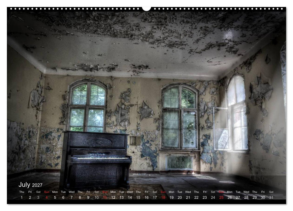 Lost Places HDR Beelitz II (CALVENDO Premium-Calendar 2027)