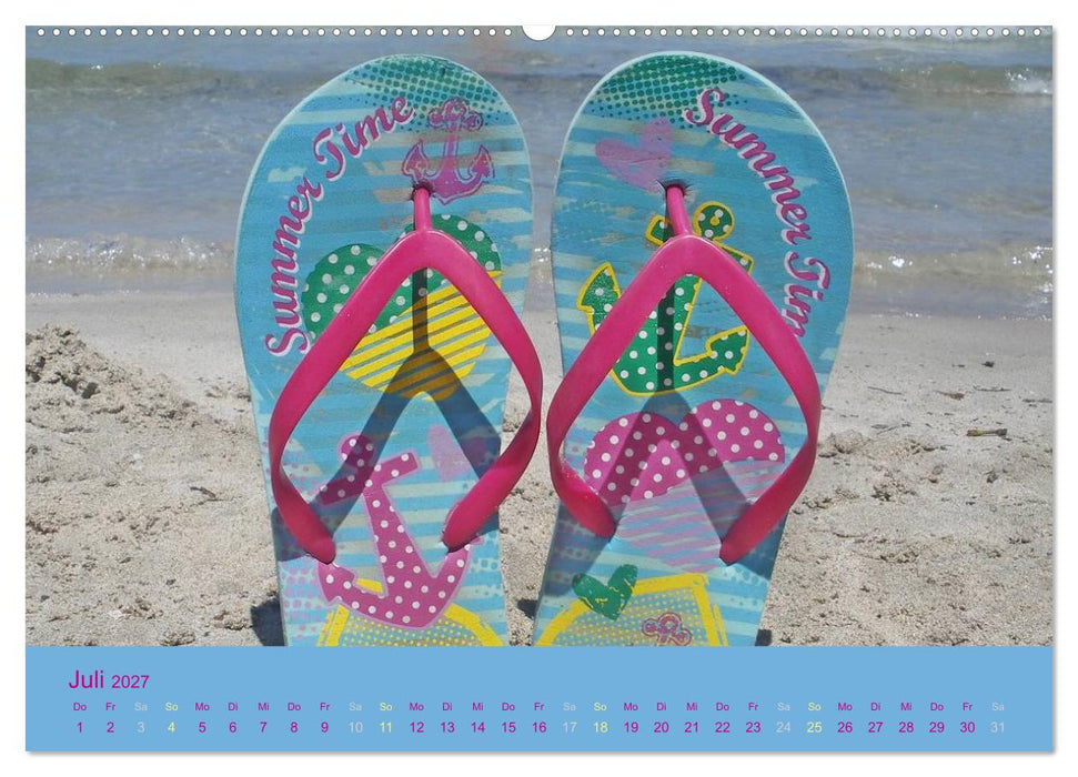 Schuhe - Schritt für Schritt durch das Jahr (CALVENDO Premium Wandkalender 2027)