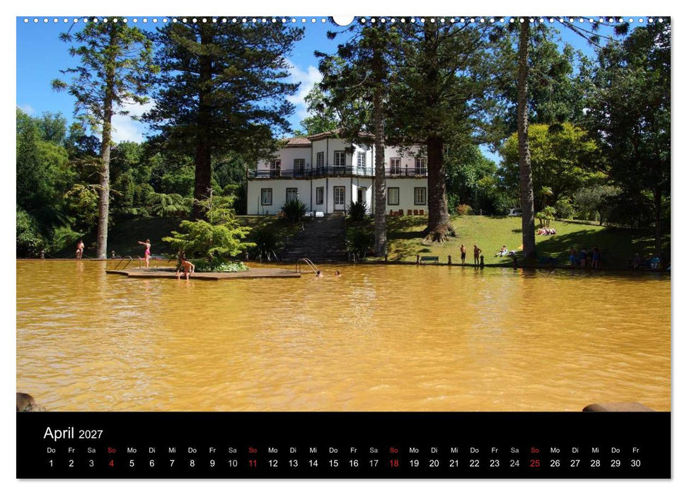Azoren - bezaubernde Inselwelt. Eindrücke auf Sao Miguel (CALVENDO Premium Wandkalender 2027)