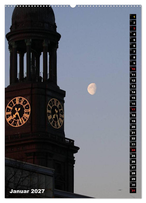 HAMBURG - Ansichten (CALVENDO Wandkalender 2027)