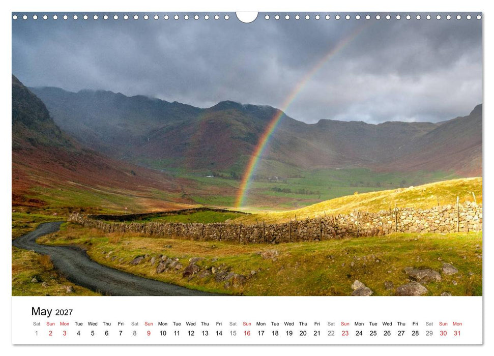The Lake District 2027 Calendar (CALVENDO Monthly Calendar 2027)