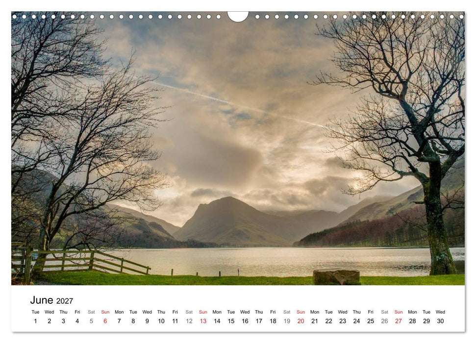 The Lake District 2027 Calendar (CALVENDO Monthly Calendar 2027)