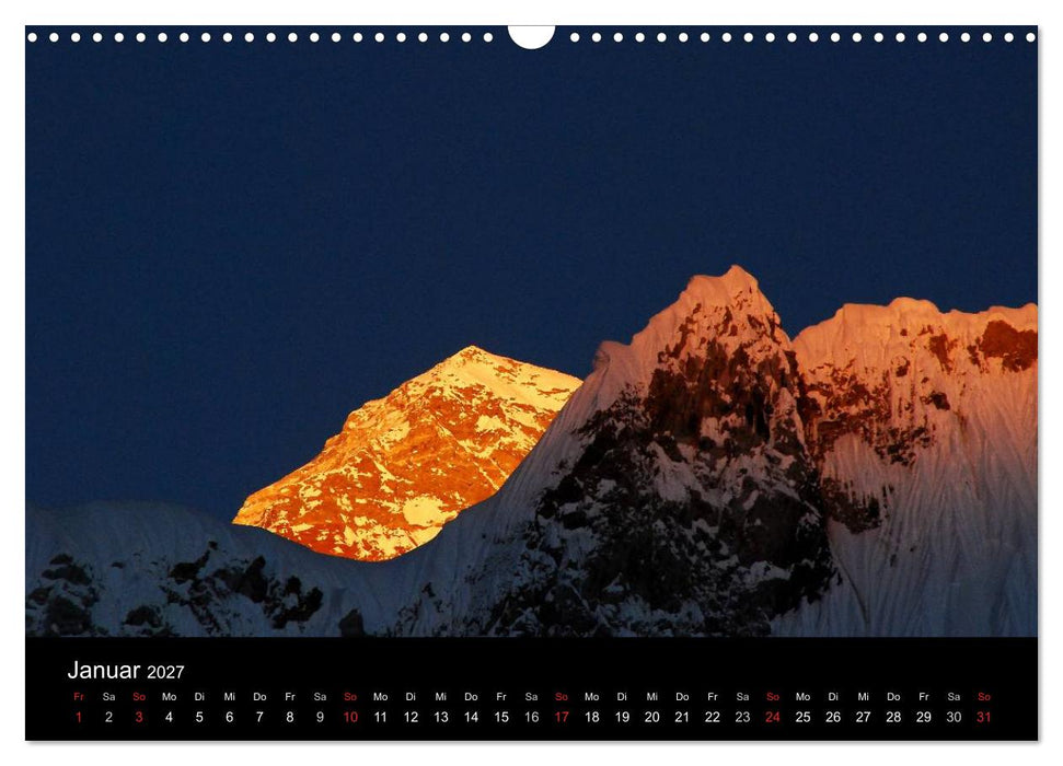 Himalaya - Träume (CALVENDO Wandkalender 2027)