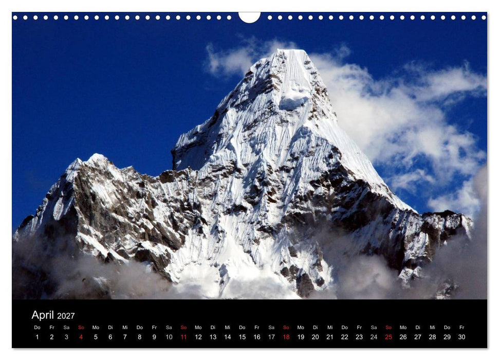 Himalaya - Träume (CALVENDO Wandkalender 2027)