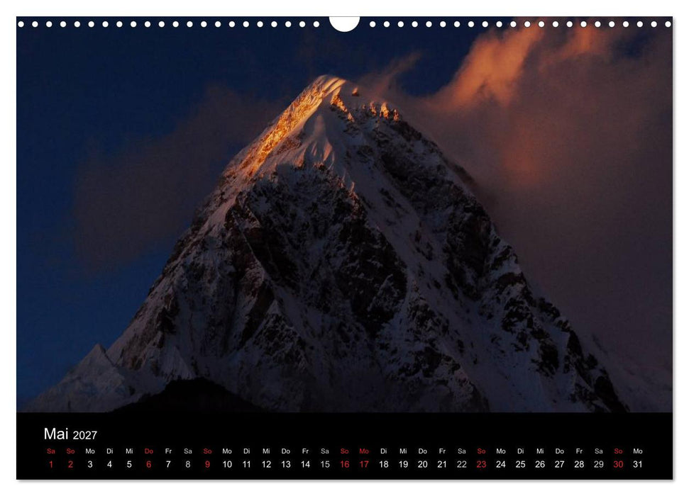 Himalaya - Träume (CALVENDO Wandkalender 2027)