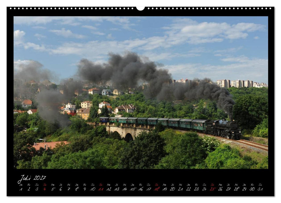 Faszination Dampflokomotive (CALVENDO Premium Wandkalender 2027)