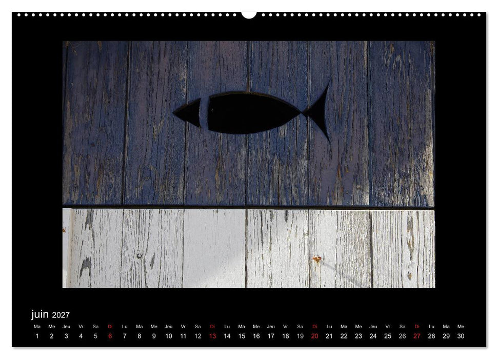 Les Cabanes d'Oléron (CALVENDO Calendrier supérieur 2027)