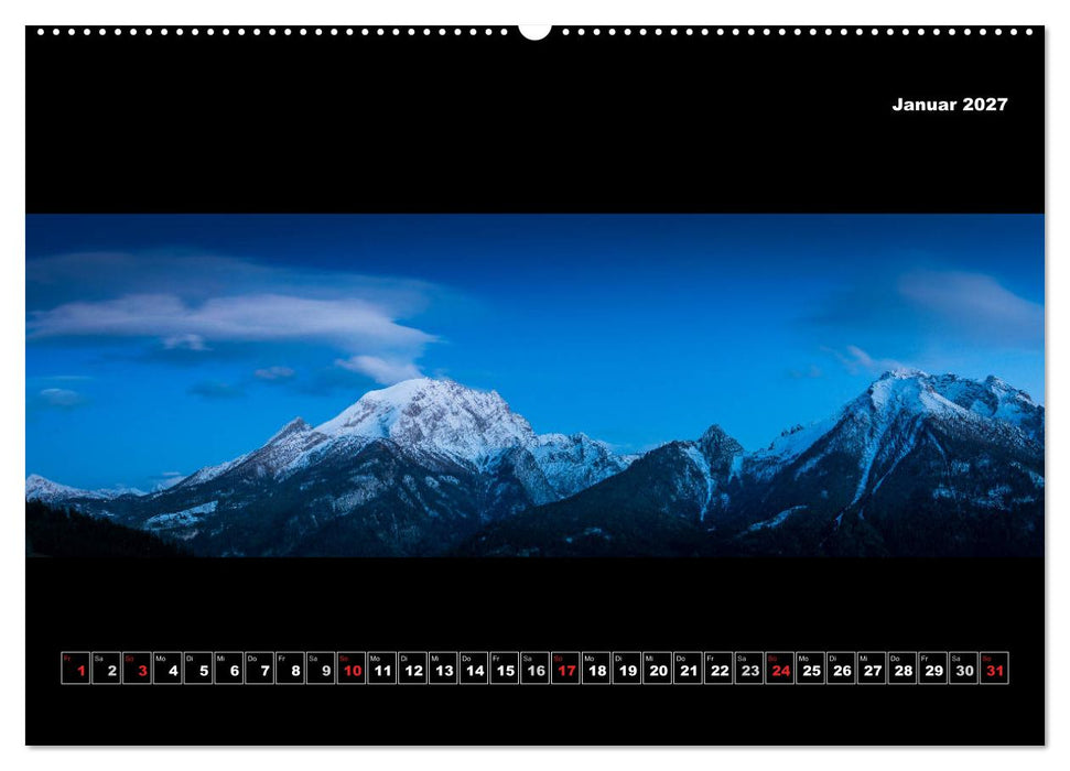 Weitblicke - Panoramen (CALVENDO Premium Wandkalender 2027)