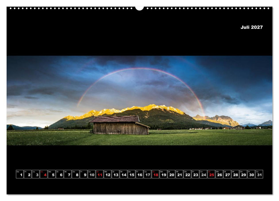 Weitblicke - Panoramen (CALVENDO Premium Wandkalender 2027)