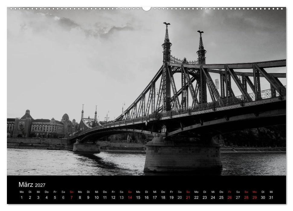 Budapest einfach liebenswert (CALVENDO Premium Wandkalender 2027)
