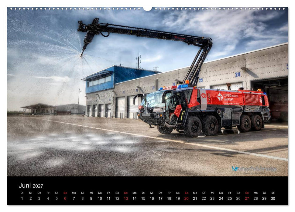 Einsatzfahrzeuge der Feuerwehr (CALVENDO Wandkalender 2027)