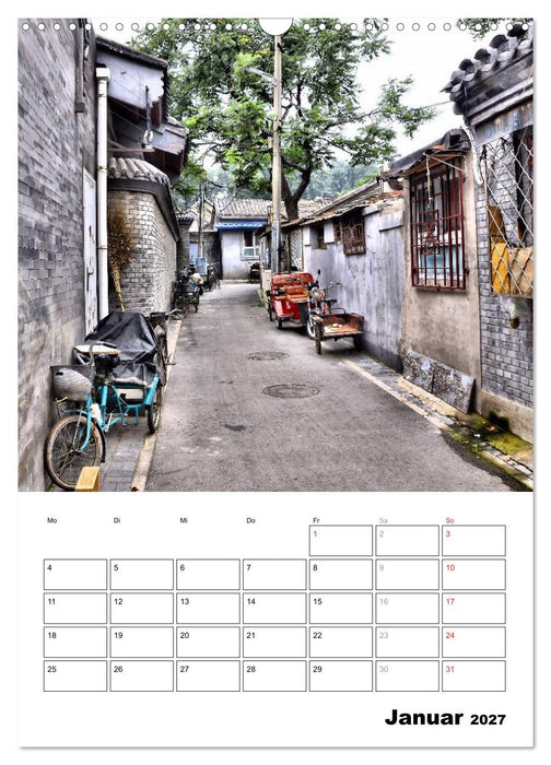 Straßenansichten (CALVENDO Wandkalender 2027)