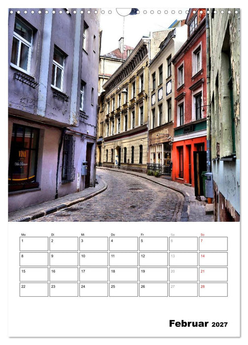 Straßenansichten (CALVENDO Wandkalender 2027)