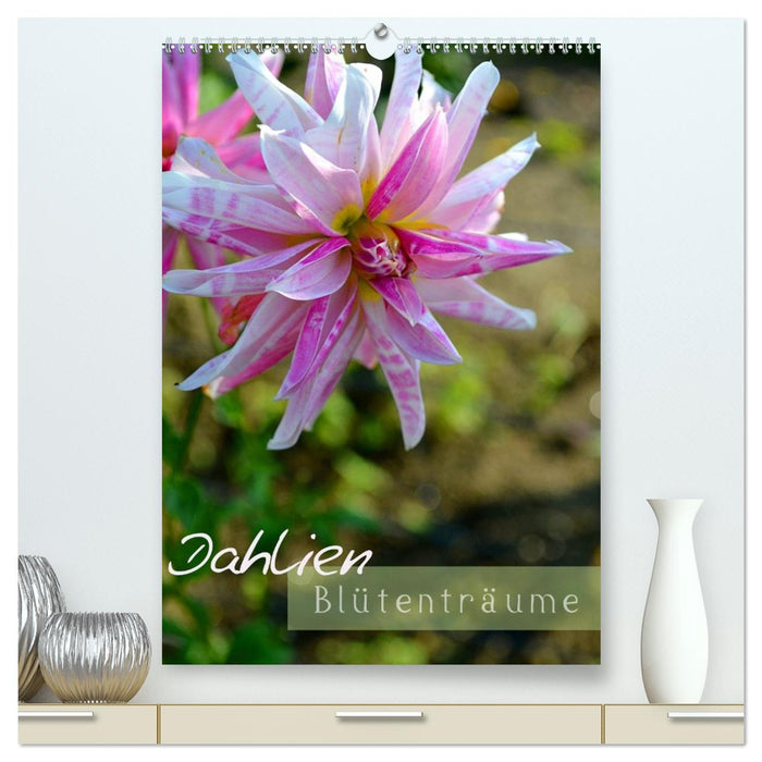Dahlien - Blütenträume (CALVENDO Premium Wandkalender 2027)