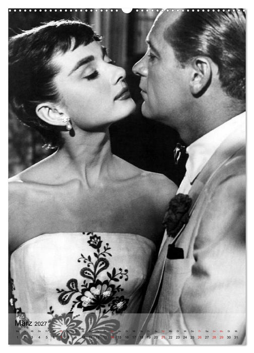 Hollywood-Diva - Audrey Hepburn (CALVENDO Premium Wandkalender 2027)