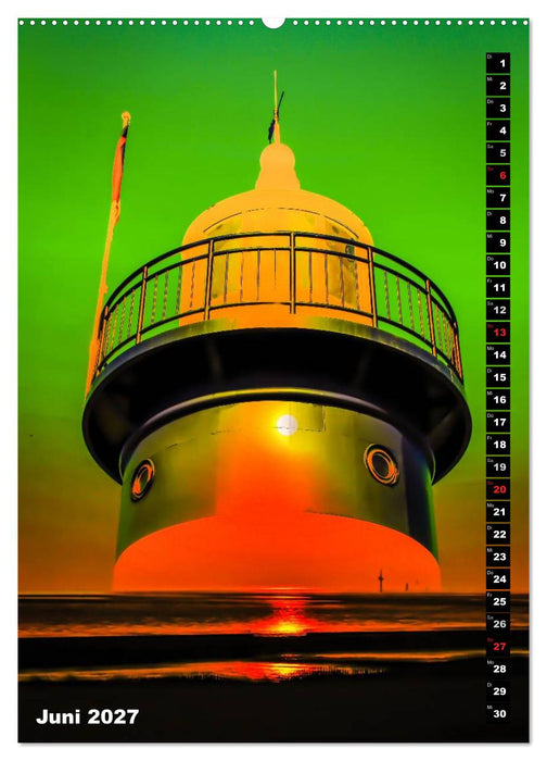 Leuchttürme Kalender der besonderen Art (CALVENDO Wandkalender 2027)