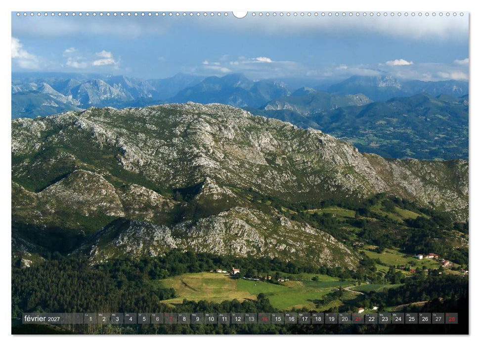 Le Nord de l'Espagne (CALVENDO Calendrier supérieur 2027)