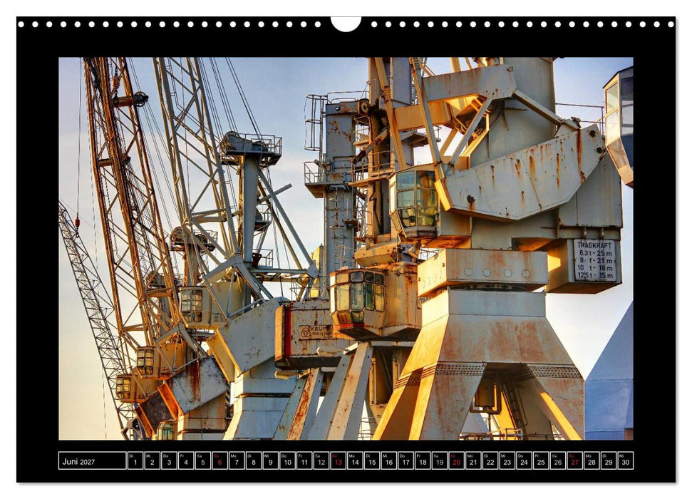 Rund um den Hamburger Hafen (CALVENDO Wandkalender 2027)