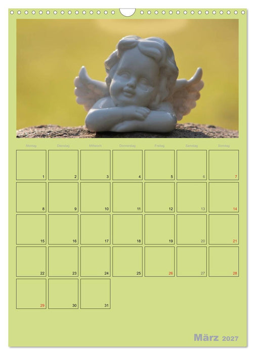 Monatsplaber für fleißige Engel (CALVENDO Wandkalender 2027)
