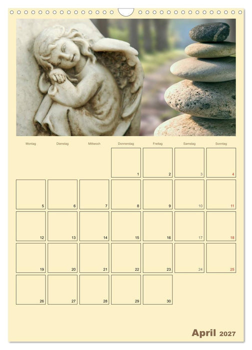 Monatsplaber für fleißige Engel (CALVENDO Wandkalender 2027)