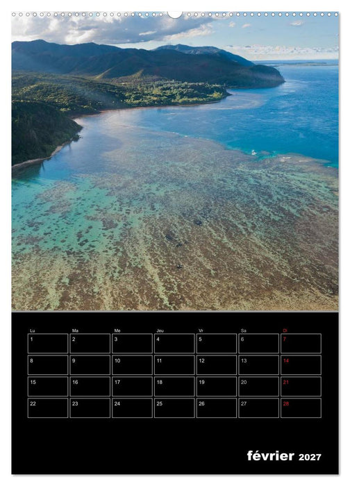 Paysages calédoniens (CALVENDO Calendrier supérieur 2027)