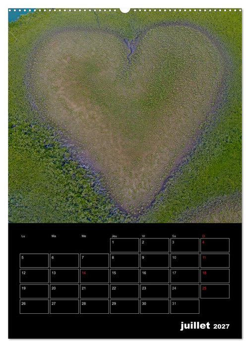 Paysages calédoniens (CALVENDO Calendrier supérieur 2027)