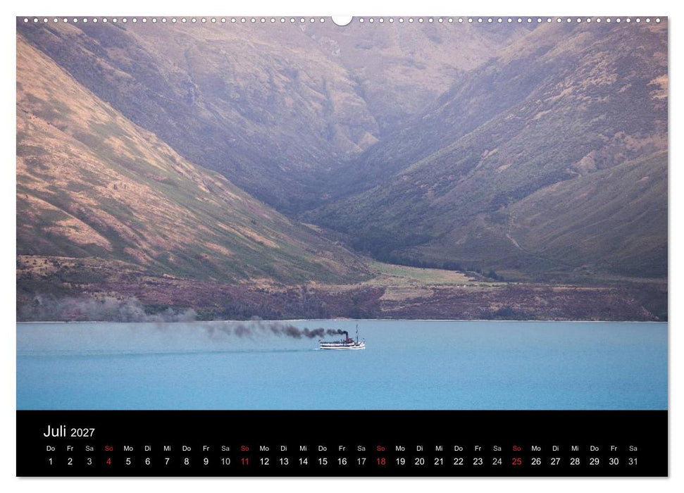 Neuseeland - Paradies am anderen Ende der Welt (CALVENDO Premium Wandkalender 2027)