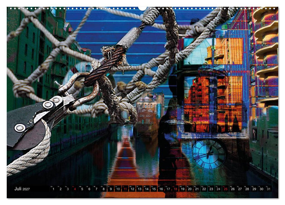 Hamburg Abstrakt (CALVENDO Premium Wandkalender 2027)