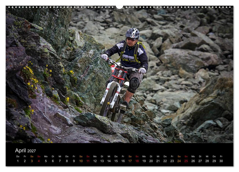 Mountainbike Freeride Momente (CALVENDO Wandkalender 2027)