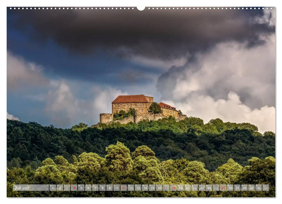 Burgenlandschaft Fränkische Schweiz (CALVENDO Premium Wandkalender 2027)