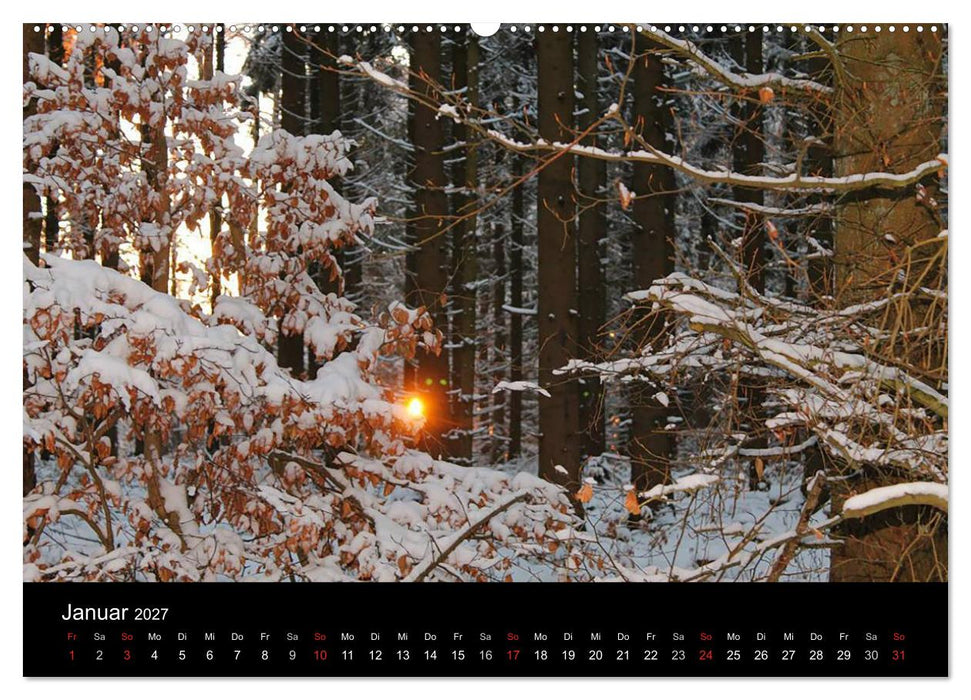Meine Heimat Westerwald (CALVENDO Wandkalender 2027)