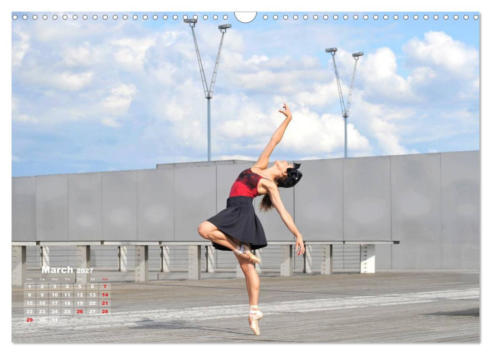 DANCERS IN THE CITY L'Oeil et le Mouvement (CALVENDO Monthly Calendar 2027)