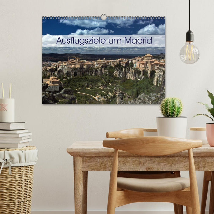 Ausflugziele um Madrid (CALVENDO Wandkalender 2027)
