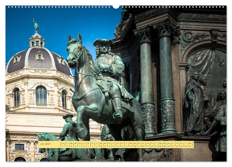 Städtereise Wien (CALVENDO Premium Wandkalender 2027)