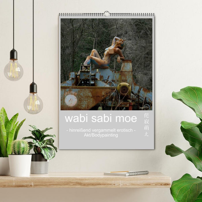 wabi sabi moe - hinreißend vergammelt erotisch - Akt/Bodypainting (CALVENDO Wandkalender 2027)