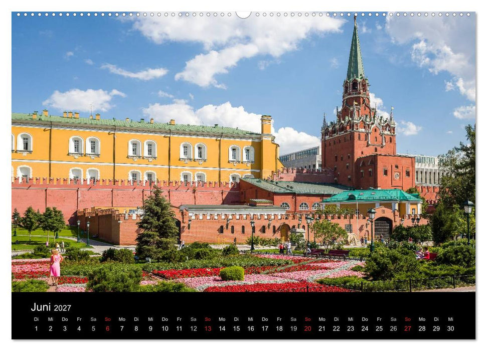 Moskau 2027 (CALVENDO Wandkalender 2027)