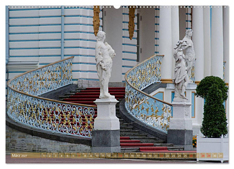St. Petersburg - Alles Gold was glänzt (CALVENDO Wandkalender 2027)