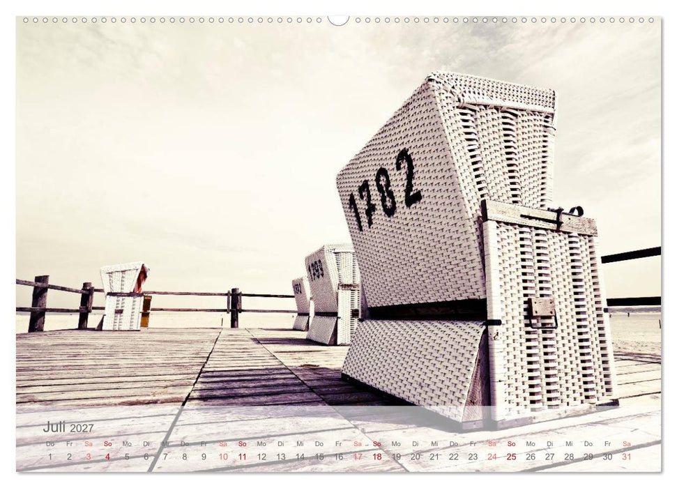 St. Peter-Ording durch die Jahreszeiten (CALVENDO Premium Wandkalender 2027)