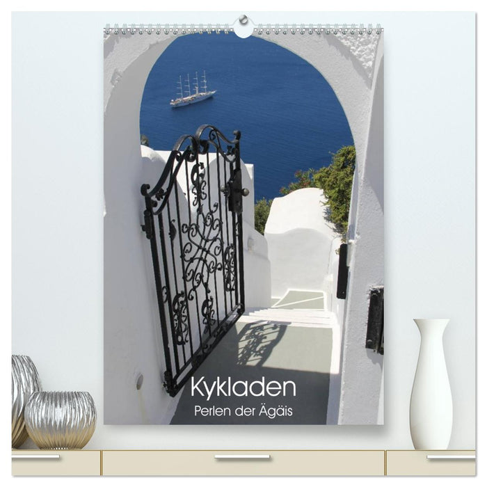 Kykladen, Perlen der Ägäis (CALVENDO Premium Wandkalender 2027)