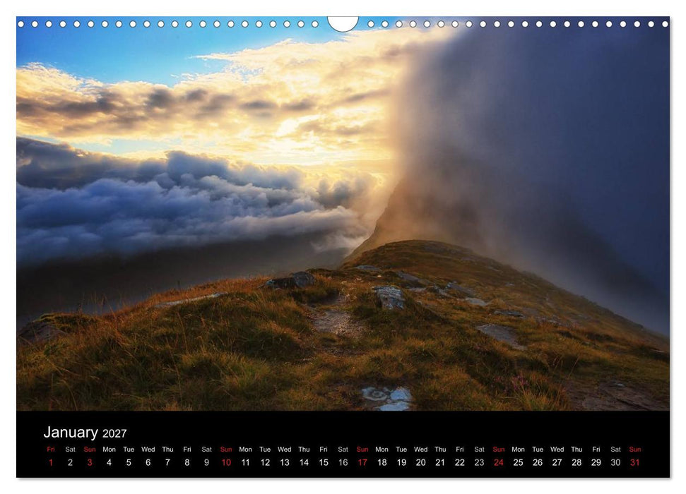 THE HIGHLANDS (CALVENDO Monthly Calendar 2027)