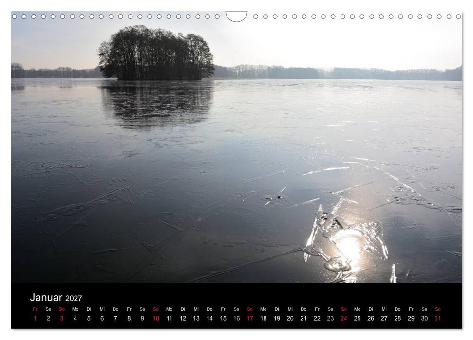 Wasserwandern in Mecklenburg-Vorpommern (CALVENDO Wandkalender 2027)