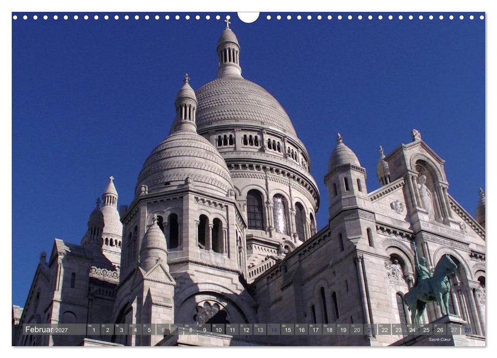 Paris Highlights Wandkalender 2027 DIN A3 quer (CALVENDO Wandkalender 2027)