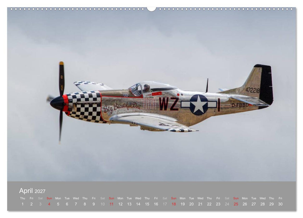 The Flying Legends (CALVENDO Premium-Calendar 2027)