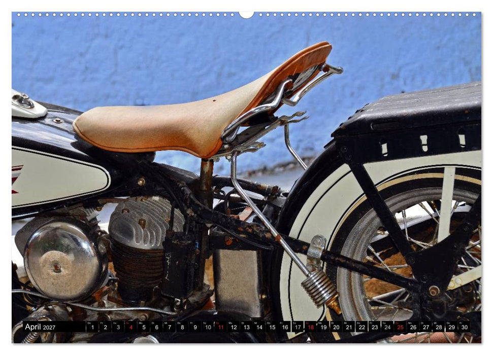 Harley Davidson WLA 750 (CALVENDO Premium Wandkalender 2027)