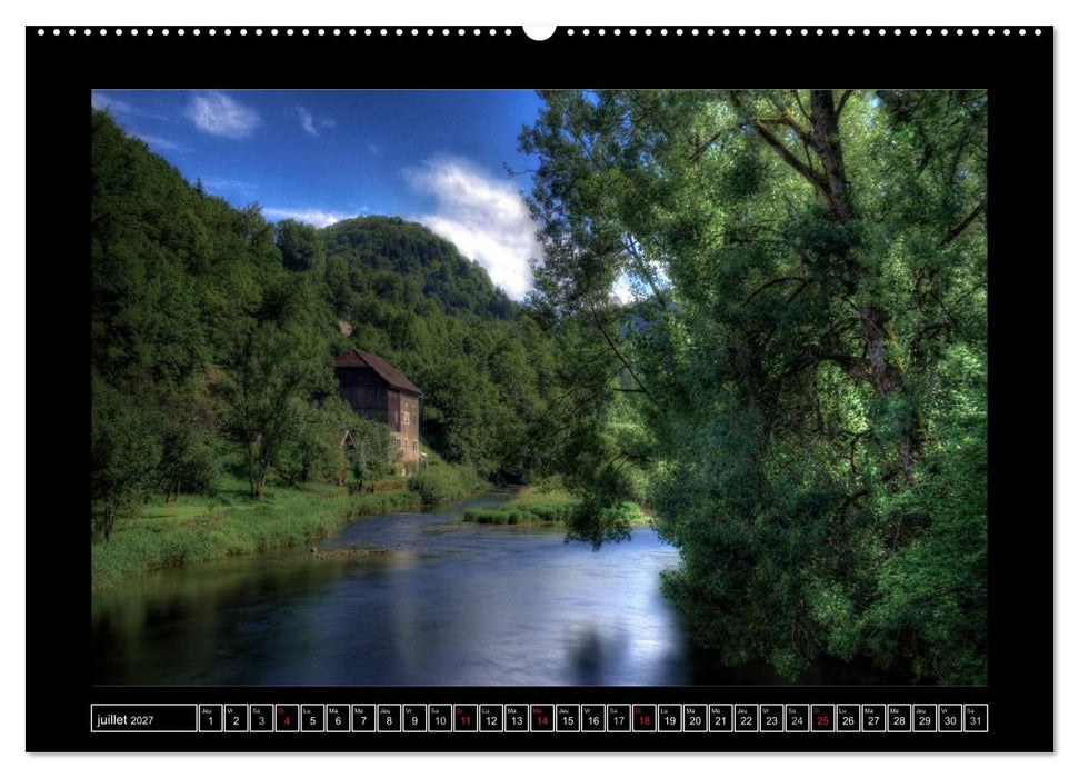 Paysages suisses (CALVENDO Calendrier supérieur 2027)