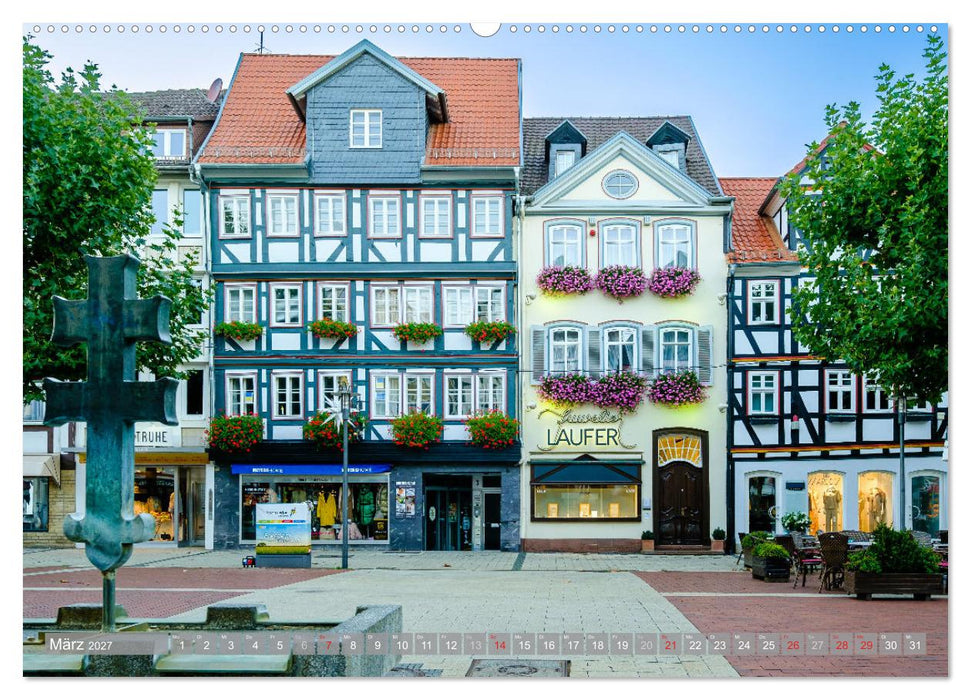 Ein Blick auf Bad Hersfeld (CALVENDO Premium Wandkalender 2027)