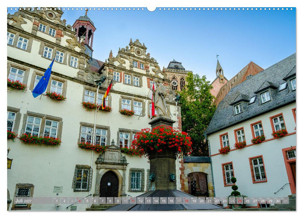 Ein Blick auf Bad Hersfeld (CALVENDO Premium Wandkalender 2027)