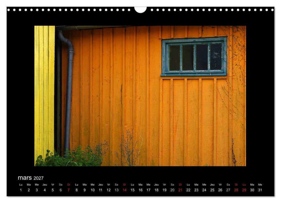 Les Cabanes d'Oléron (CALVENDO Calendrier mensuel 2027)