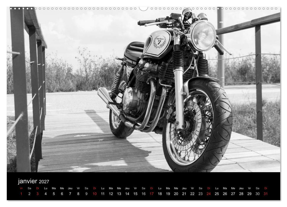 Une moto de caractère (CALVENDO Calendrier supérieur 2027)