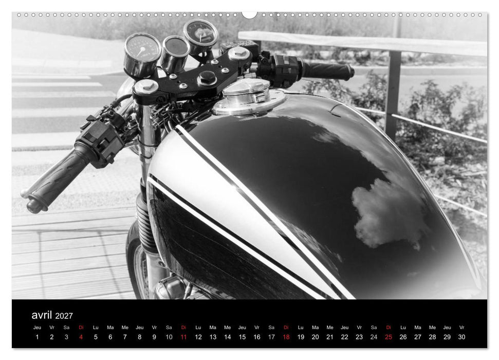 Une moto de caractère (CALVENDO Calendrier supérieur 2027)
